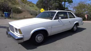 1979 Chevrolet Malibu Classic Coupe Chevy Nova Chevelle 5.0L 305 V8 Video Review 1 Owner