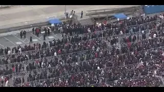 MASSIVE MAGA CROWD: HUGE President Trump Fans Ahead of Wildwood, NJ RALLY