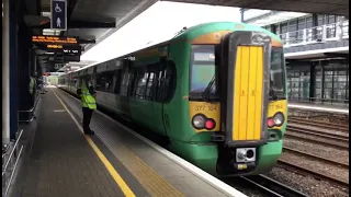 RARE: Southeastern Class 377 in Southern Livery to Tonbridge