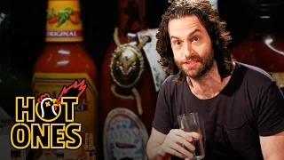 Chris D'Elia Turns Into DJ Khaled While Eating Spicy Wings | Hot Ones