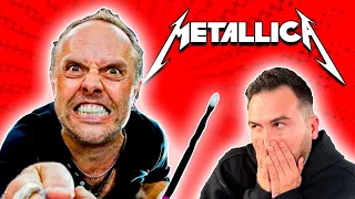 BATERISTA REACCIONA a PEORES FALLOS de LARS ULRICH (Metallica)