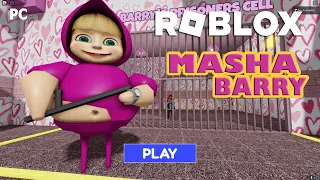 [🎀NEW!] MASHA BARRY PRISON RUN! (Obby)(Update) _ (Full Gameplay PC) #roblox