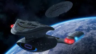 All Saucer Separations of the Enterprise D . Compilation of Clips from Star Trek TNG & Generations