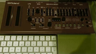 Roland Boutique SH-01A DUB TECHNO chord mode