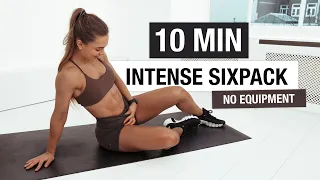 10 MIN INTENSE SIXPACK WORKOUT (No Rest)