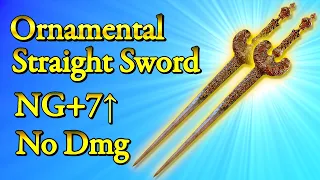 Elden Ring - Ornamental Straight Sword vs. NG+7 bosses (Solo, Nihil Dmg only)