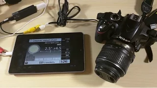 Делаем видео монитор для Nikon D3200 из Android планшета