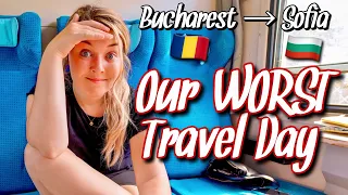 From Bucharest to Sofia by TRAIN! | What Went Wrong? | Romania Travel Vlog | Bulgaria Travel Vlog