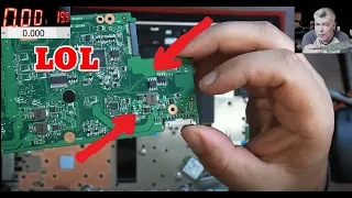Acer N161P1 laptop repair - How a shorted capacitor job get complicated