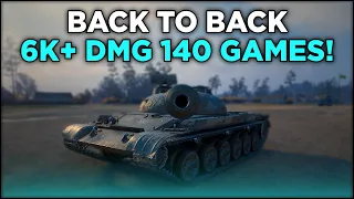 Back to Back - 6K+ Damage Games in Object 140 | Stream Highlight | World of Tanks