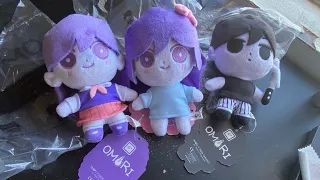 Omori Plushies Unboxing (Omori, Aubrey, Mari)