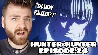 DADDY ASSASSIN IS HERE??!! | HUNTER X HUNTER - Episode 24 | New Anime Fan | REACTION!