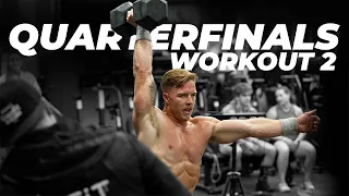 NOAH OHLSEN, JAKE BERMAN | 2023 CrossFit QuarterFinals Workout 2