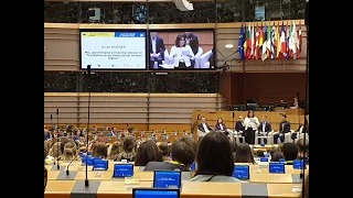 Keynote speaker The European Year of Youth (EYY) conference in the European Parliament in Brussels.