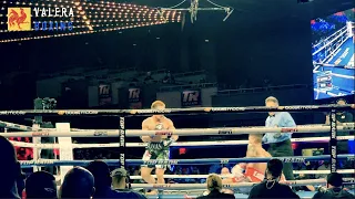 Reactions from Ringside | All Knockdowns from Caraballo vs Sultan