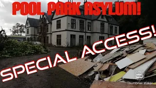 WE GOT CAUGHT! 'Pool Park Asylum! SPECIAL ACCESS!