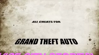 GTA Vice City Stories - All Cheat Codes (PSP)