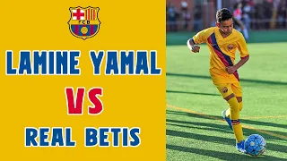Lamine Yamal, 2019/2020, Infantil B, vs Real Betis