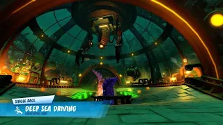 Crash Team Racing Nitro Fueled: Deep Sea Driving Papu's Pyramid Electron Avenue