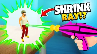 Shrinking People with the SHRINK RAY To Steal Everything in their House! - The Break-in