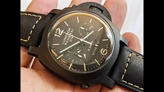 Panerai Luminor 1950 8 Days Chrono Monopulsante GMT PAM317