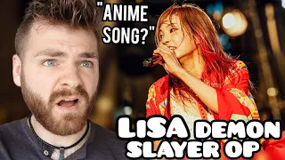 First Time Hearing LiSA "Gurenge (Demon Slayer 紅蓮華)" | LIVE | Reaction