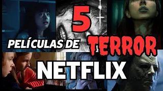 MEJORES PELÍCULAS de TERROR en NETFLIX  para NO DORMIR 2023