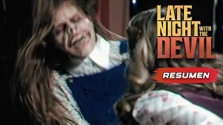 Exorcismo en vivo | Resumen: Late Night With The Devil | En 8 minutos