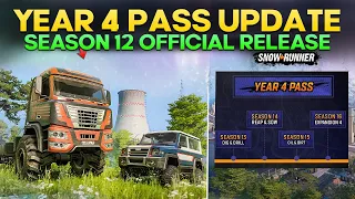 Year 4 Pass Officially Announced Upcoming Seasons Details in SnowRuner Everything You Need to Know