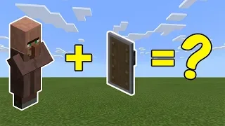 I Combined a Villager and a Shield in Minecraft - Here's What Happened...