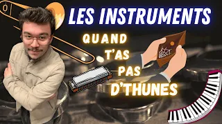 LES INSTRUMENTS QUAND T'AS PAS DE THUNES ! 5 instruments Pas chers