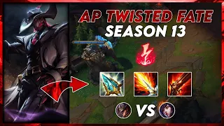 I MAKE TF LOOK OVERPOWERED | Season 13 AP Twisted Fate Mid