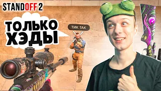 ЧТО ЕСЛИ СЫГРАТЬ ТОЛЬКО ХЭДШОТАМИ НА М40🐸 (STANDOFF 2)