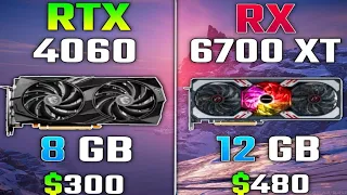 RX 6700 XT vs RTX 4060 в 2024  Что лучше?