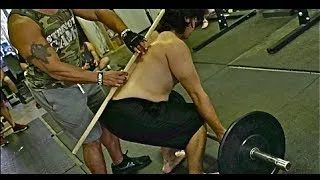 Teaching the Deadlift on a First Timer