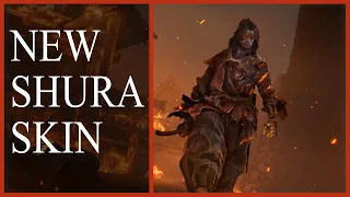 Sekiro - New Shura Skin - showcase + how to unlock