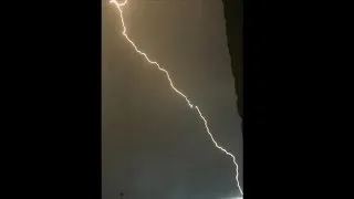 Watch: lightning strikes plane in midair