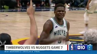 Anthony Edwards rallies the Minnesota Timberwolves from down 20 to defeat the Denver Nuggets 98-90