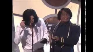 Michael Jackson entrega premio a su Idolo James Brown sub. Español