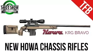 [SHOT 2018] Howa Bravo and Mini-Action Chassis Rifles