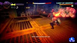 Yaiba Ninja Gaiden Z:Yaiba vs Ryu (Izuna drop Scene) #ninjagaiden