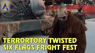 TERRORtory Twisted scare zone at Six Flags Magic Mountain’s Fright Fest