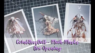 BJD Box Opening: CoralReefDoll Moth Mask Sets