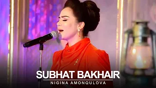 Nigina Amonqulova - Subhat Bakhair Azizam LIVE PERFORMANCE Нигина Амонқулова