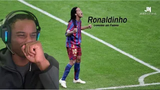 American is beyond Impressed By Ronaldinho Football Greatest Plays!!!