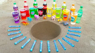 Satisfying Video l How To Make Color Ful Foam with Animals, Mentos vs Coca Cola, Popular Sodas