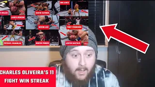 MMA Guru reacts to CHARLES OLIVEIRA’S 11 fight win streak