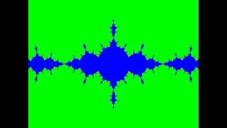 Fractal domain of modified logistic map