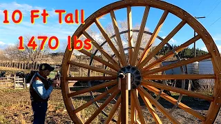 Complete Build 10 Foot Logging Wheels | Engels Coach Shop