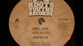 Tony Roots Hail Jah - 2009 Roots Youths Records 12 Inch Single - DJ APR